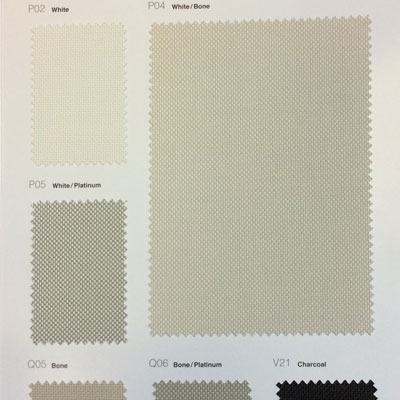 Phifer Sheerweave Phifer SheerWeave Style 7100 Sample Card in Style 7100  Blend Phifer 7100  Fabric